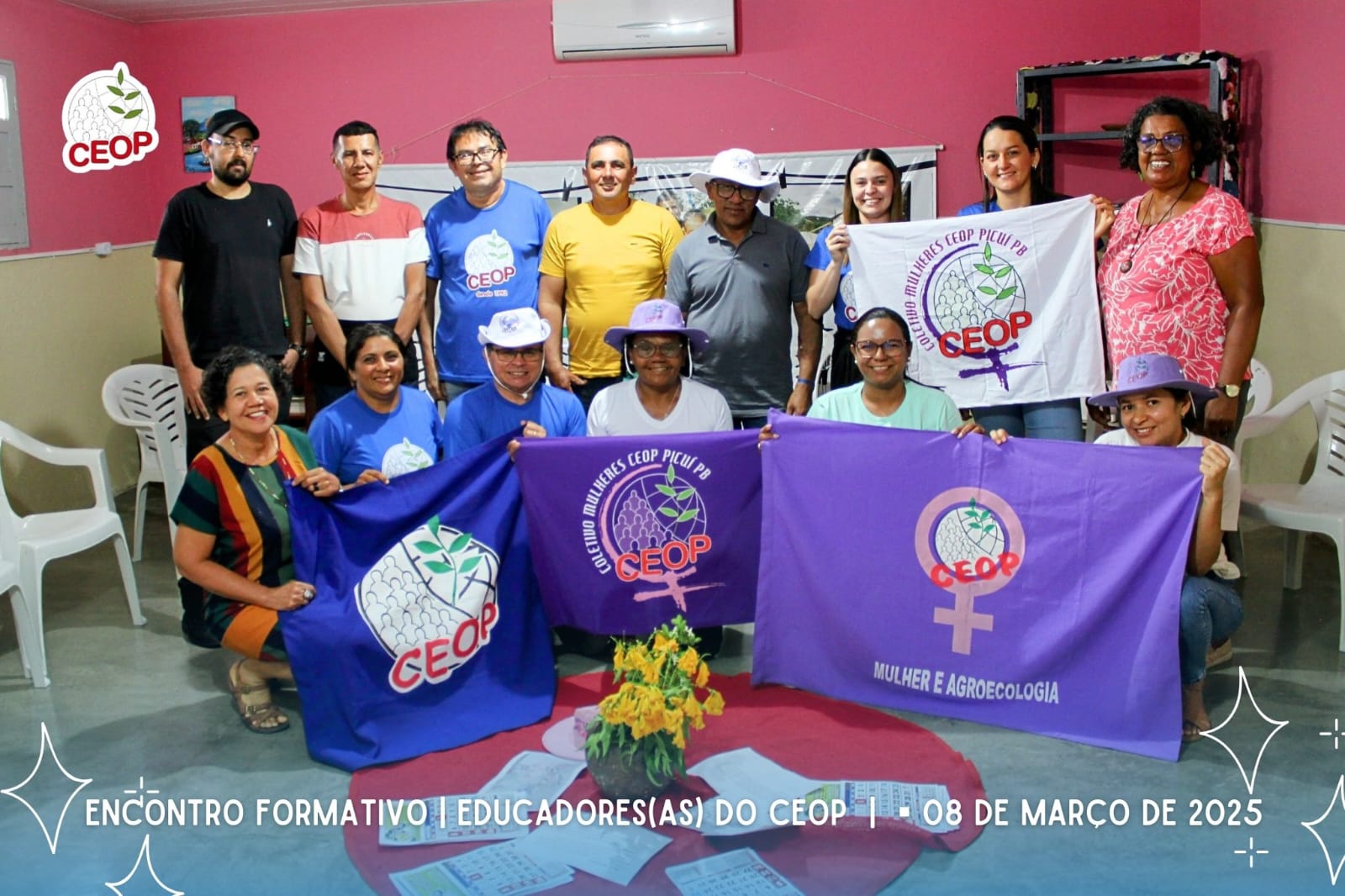 Encontro formativo com os educadores do CEOP