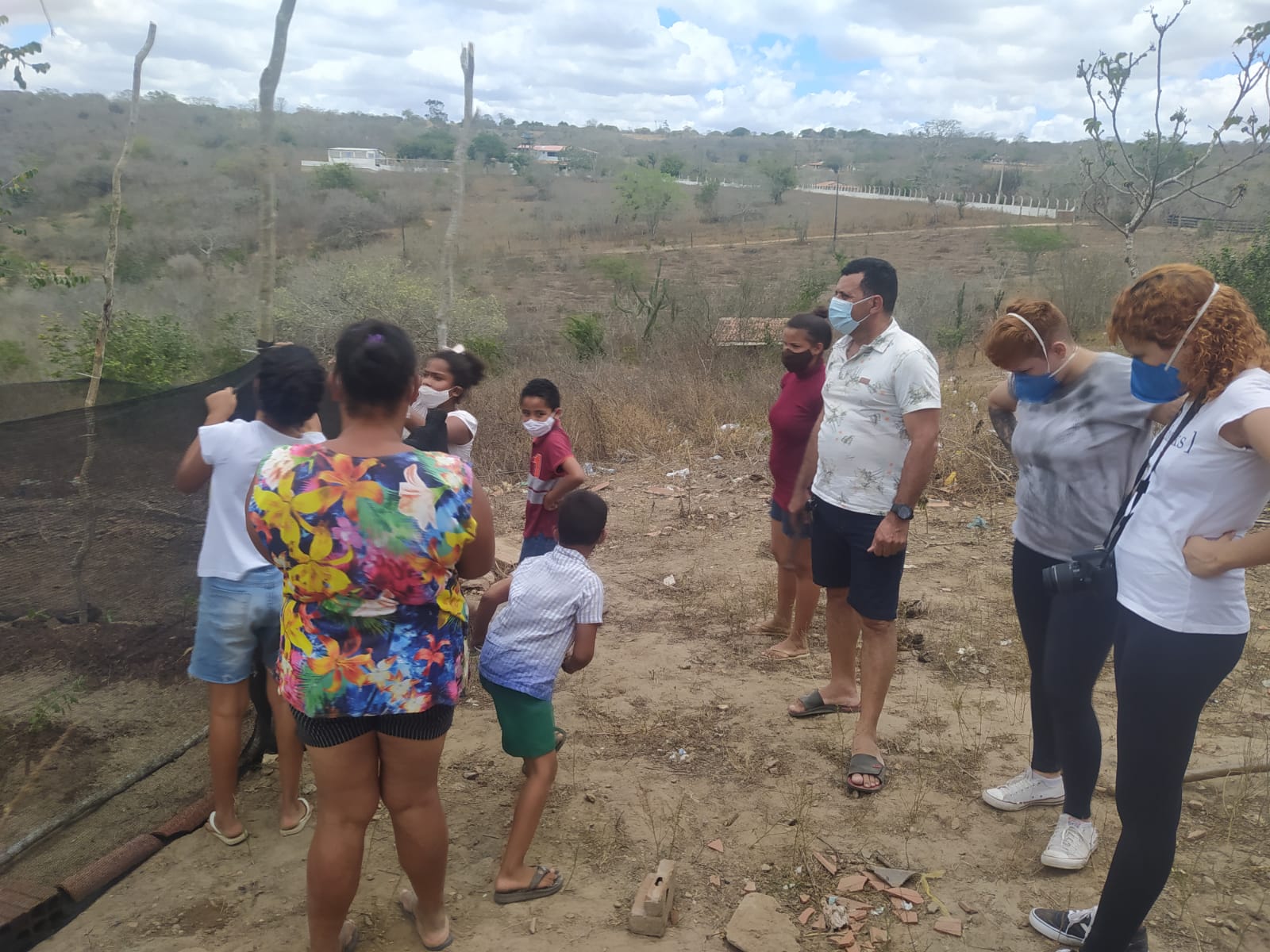 Associação cria horta medicinal na comunidade de Serra de Joaquim Vieira II